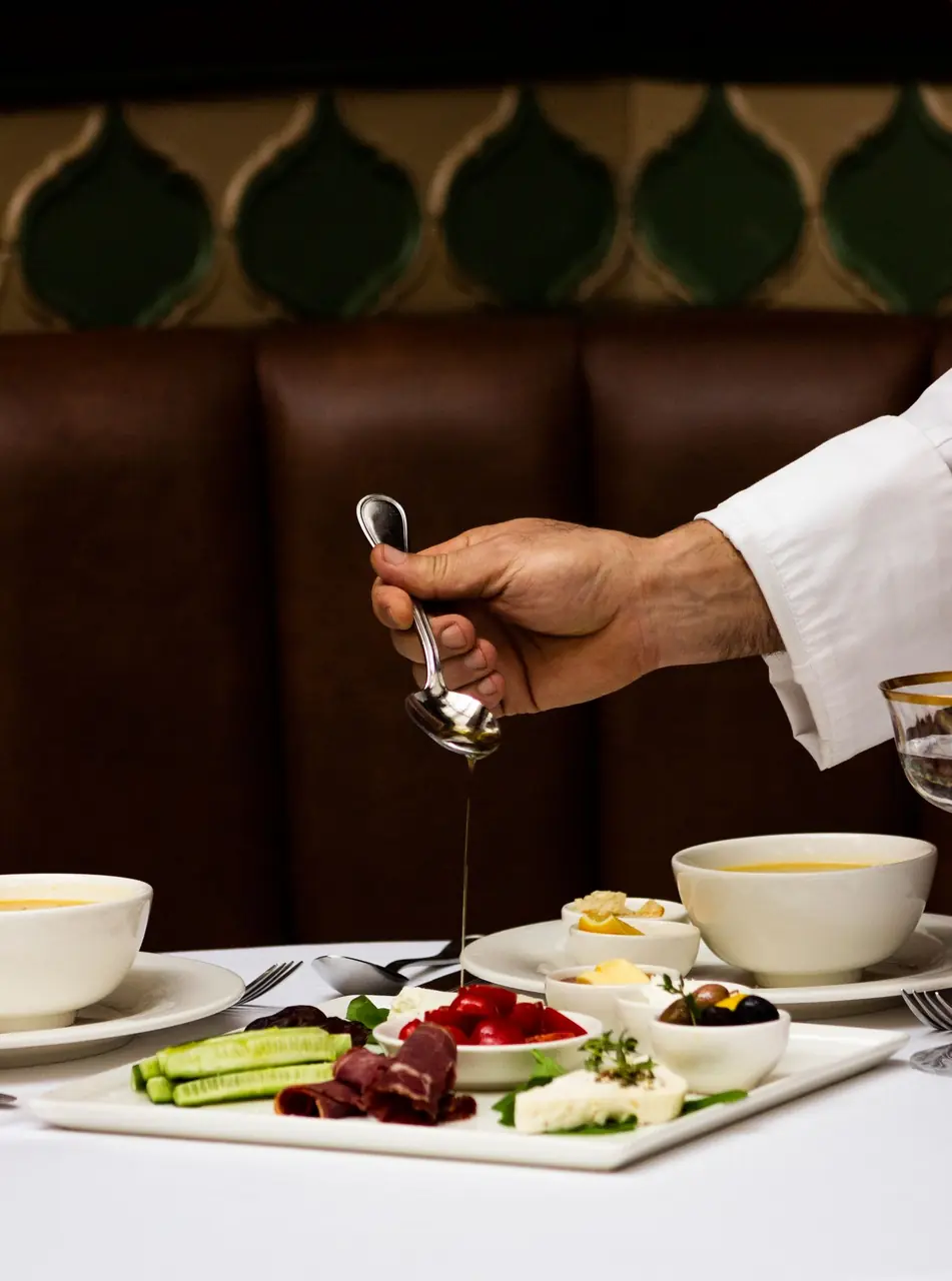Hospitality scene