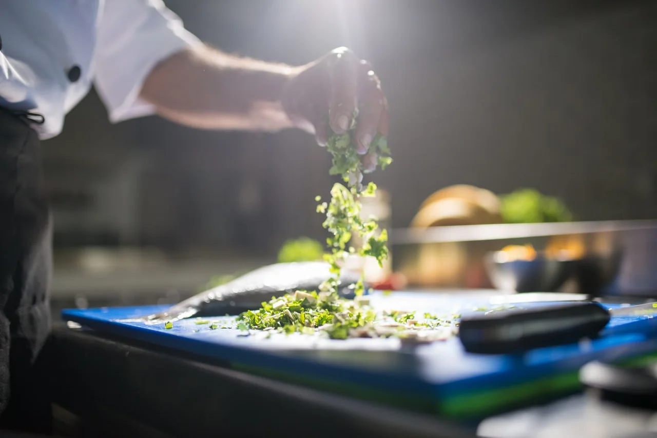 Fresh herbs and aromatics